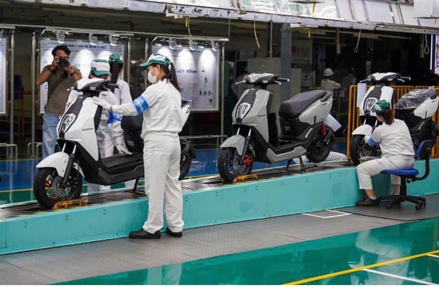 The ICON e: has been completed at the factory and will be released to the market starting in April. Photo: HVN