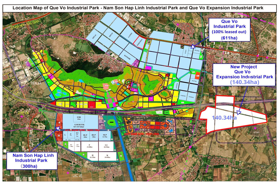 Bac Ninh adjusts the planning of KBC industrial park
